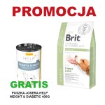 Brit Veterinary Diet Dog Diabetes Turkey & Pea sucha karma dla psa - 2kg