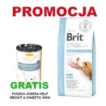 Brit Veterinary Diet Dog Obesity Lamb & Pea sucha karma dla psa - 12kg