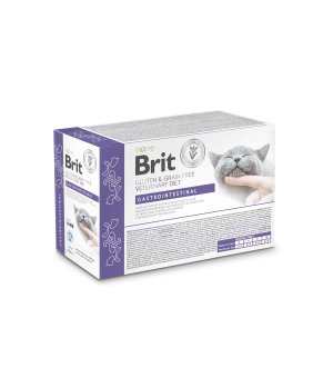 K. Brit Veterinary Diet Gastrointestinal Lamb - mokra karma dla kota fileciki w sosie - 12x 85g