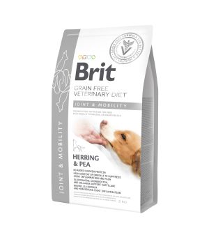 Brit Veterinary Diet Joint & Mobility Herring & Pea sucha karma dla psa - 2kg  - 5% rabat