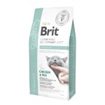 Brit Veterinary Diet Struvite Chicken&Pea sucha karma dla kota - 5kg uszkodzony worek