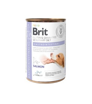 Brit Veterinary Diets Dog Gastrointestinal 400g- puszka NOWA FORMUŁA