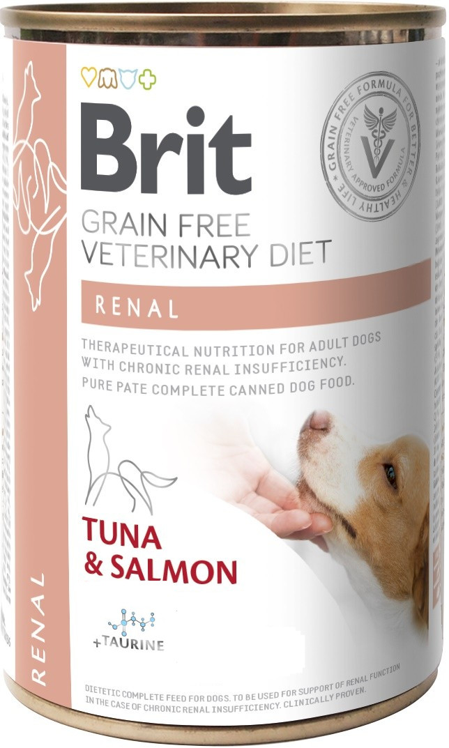 Brit Veterinary Diets Dog Renal 400g - puszka - NOWA WERSJA