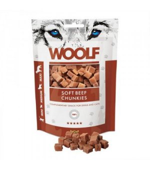 Brit Woolf soft beef Chunkies 100g