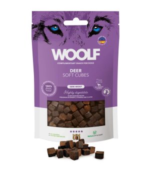 Brit Woolf Soft Cubes Deer monoprotein 100g