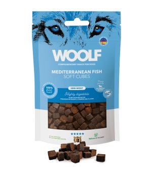 Brit Woolf Soft  Cubes Mediteranean 100g