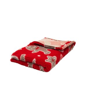 🎄🎁 BUBA DRY BED antypoślizgowy XMAS Pierniczki 75x50cm