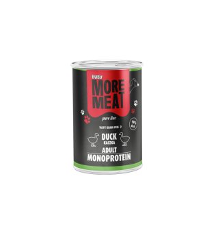 BUBA MORE MEAT karma mokra dla psów dorosłych MONO Pure Kaczka 400g