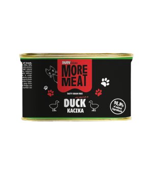 BUBA MORE MEAT karma mokra dla kotów MONO Pure Kaczka 185g