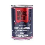 BUBA MORE MEAT karma mokra dla psów dorosłych DUO Pure Wieprzowina z Kangurem 400g