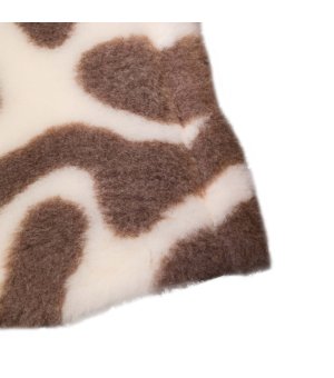 BUBA PET Dry Bed Antypoślizgowy Zawijasy Kremowo Beżowe 50x37cm