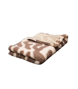 BUBA PET Dry Bed Antypoślizgowy zawijasy kremowo-beżowe 150x100cm