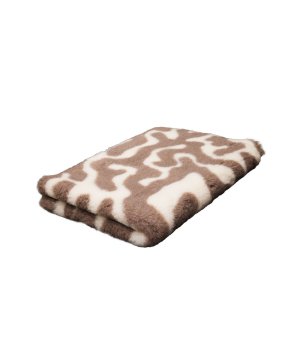 BUBA PET Dry Bed Antypoślizgowy zawijasy kremowo-beżowe 150x100cm