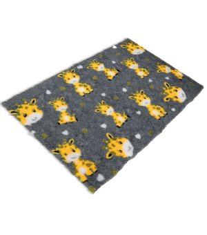 BUBA PET DRY BED Żyrafy 100x75cm