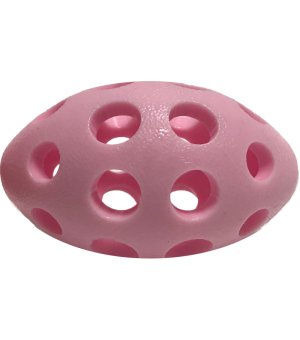 BUBA Rugby TPR z dziurami różowe 10cm