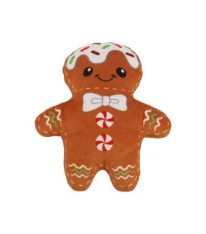 🎄🎁 BUBA Święta! Pluszak Pan Pierniczek Mini 15cm - zabawka dla psa