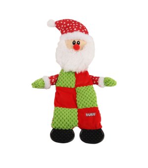 🎄🎁 BUBA Święta! Pluszak Św. Mikołaj 34cm - zabawka dla psa