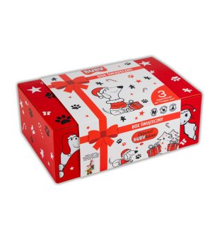 🎄🎁 BUBAlicious BOX świąteczny dla psa - 3 niespodzianki