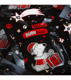 🎄🎁 BUBAlicious Kalendarz Adwentowy dla psa MIX 24 przysmaków