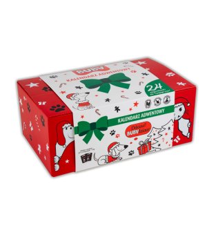🎄🎁 BUBAlicious Kalendarz Adwentowy dla psa MIX 24 przysmaków