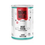 BUBAlicious Meat Fiesta karma mokra uzupełniająca dla psów i kotów z Łososiem 1200g