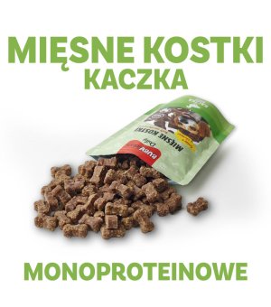 BUBAlicious smaczki dla psa Daily Kostki MINI Kaczka 60g