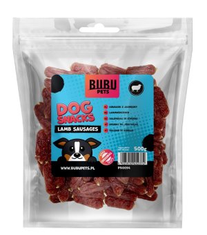 Bubu Pet Kiełbaski z Jagnięciny dla psa 500g