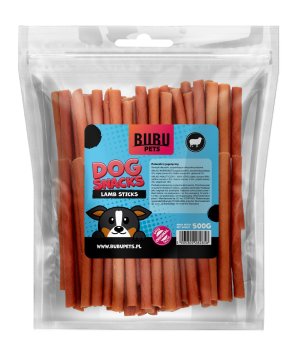 Bubu Pets Miękkie Paluszki z Jagnięciny 500g