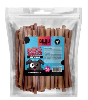 Bubu Pets Miękkie Paluszki z Wołowiny 500g
