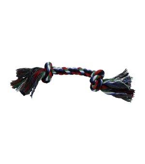 Bubu Pet sznur pleciony multicolor zabawka dla psa 21cm