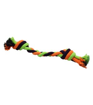 Bubu Pet sznur pleciony neon zabawka dla psa 30cm
