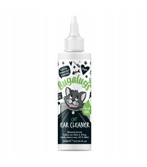 Bugalugs Cat Ear Cleaner Soothing 200ml - delikatny płyn do czyszczenia uszu dla kotów