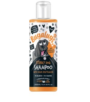 Bugalugs Szampon Stinky Dog 250ml - szampon usuwający nieprzyjemne zapachy dla psa