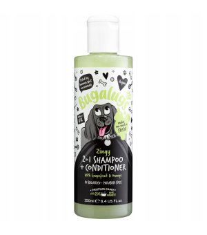 Bugalugs Szampon z Odżywką 2 w 1 Zingy o zapachu grejpfruta i pomarańczy 250ml
