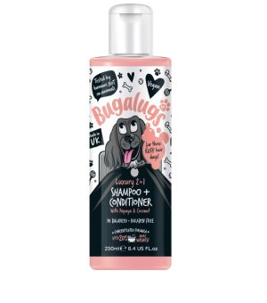 Bugalugs Szampon z odżywką dla psa 2 w1 250ml - papaya i kokos