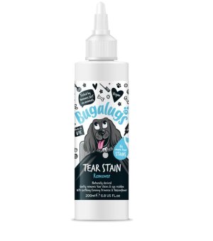 Bugalugs Tear Stain Remover 200ml - delikatny płyn do usuwania przebarwień pod oczami psa