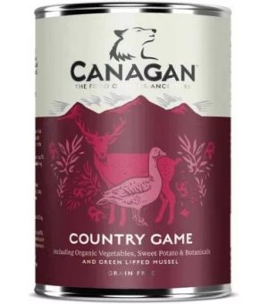 Canagan Dog Country Game mokra karma dla psa z dziczyzną puszka 400g