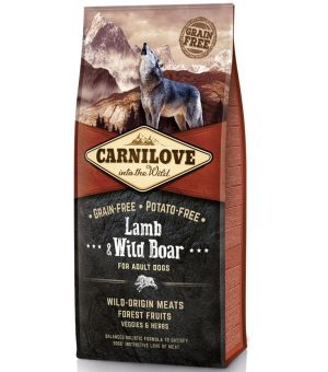 Carnilove Adult  Lamb Wild 12kg (uszkodzony worek)