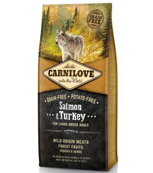 Karma sucha dla psa Carnilove Adult Large Salmon Turkey 12kg 