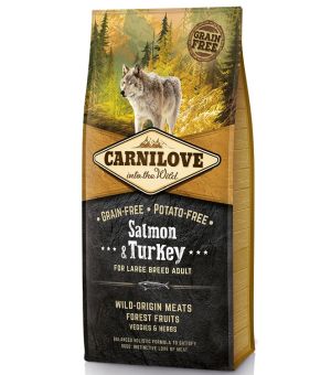 Karma sucha dla psa Carnilove Adult Large Salmon Turkey 1,5kg