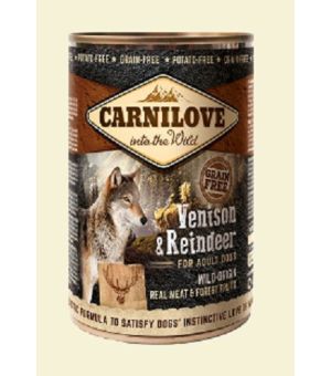 Karma mokra dla psa Carnilove Adult Wild Meat Venison & Reindeer 400g