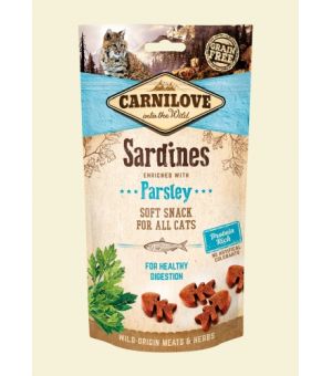Carnilove Cat Snack Soft Sardine & Parsley 50g