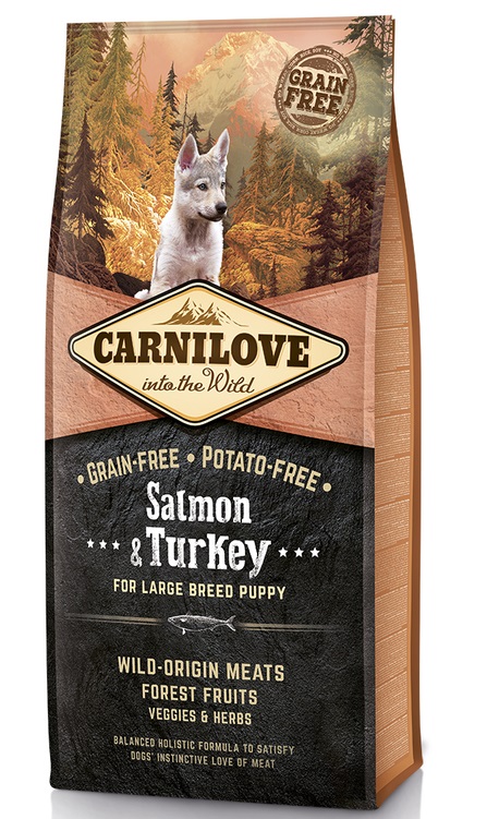 Karma sucha dla psa Carnilove Puppy Junior Large Salmon Turkey 12kg 