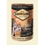 Karma mokra dla psa Carnilove Wild Meat Salmon & Turkey Puppy 400g 11+1 GRATIS