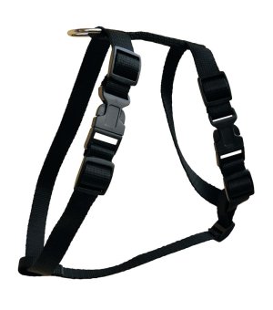 Chaba Szelki Regulowane czarne 10mm/35cm