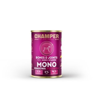 CHAMPER mokra karma dla psów Bones&Joints Monobiałkowa Wołowina 400g