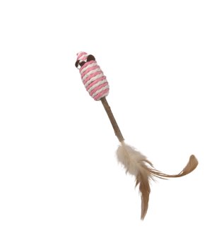 Comfy HAP zabawka matatabi myszka z piórkiem 21cm