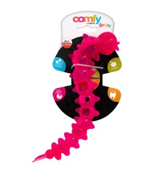 Comfy Zabawka snacky worm 22x8cm różowa
