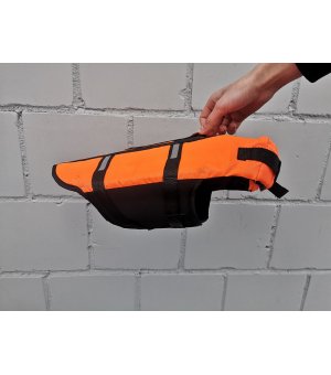 Delfin Kamizelka Ratunkowa dla Psa M 30CM pomarańczowa