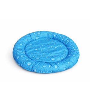 Delfin Legowisko Chłodzące Okrągłe 70cm krople